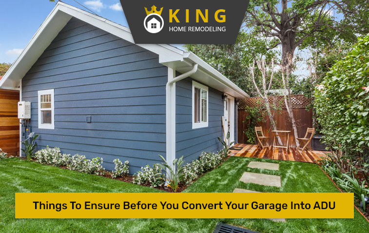 Things To Ensure Before You Convert Your Garage Into ADU